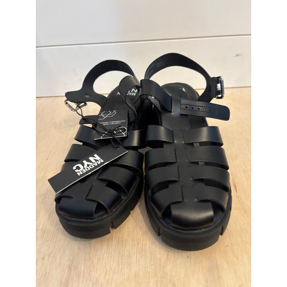 Madden NYC Women's Fisherman Sandals Foam Insole Chunky Platform Size 9.5 NWOB - Picture 2 of 6